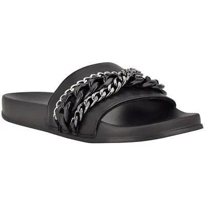 Женские шлепанцы без шнуровки Guess Salema из искусственной кожи BHFO 0588