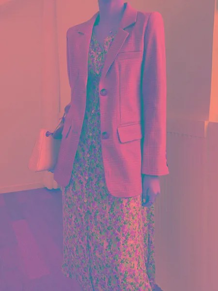 Осенний офисный женский костюм, куртка, Женский клетчатый костюм, куртка, женский корейский свободный костюм, куртка, женский пиджак, блейзе...