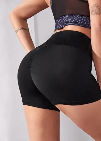 Однотонные спортивные шорты