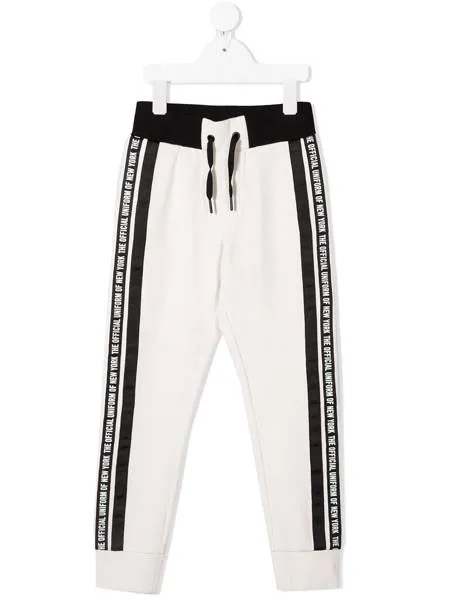 Dkny Kids спортивные брюки с логотипом