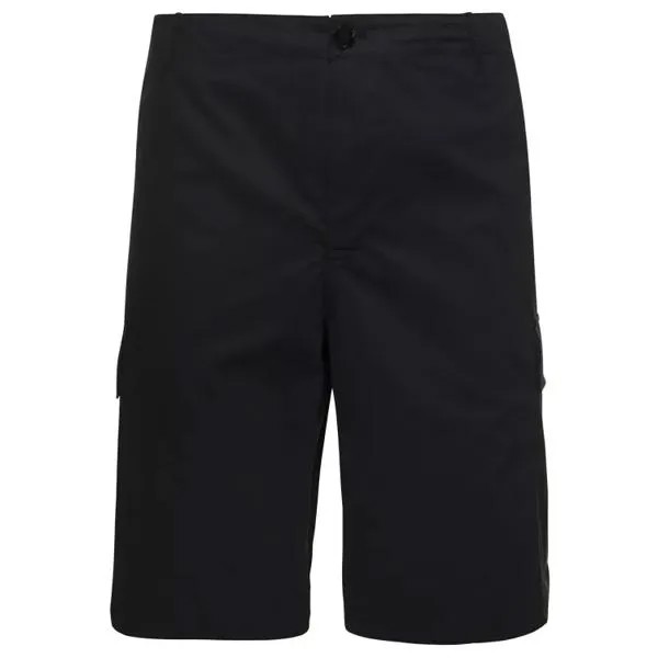 Шорты cargo shorts with logo patch in cotton Kenzo, черный
