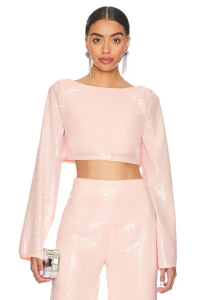 Топ Lovers and Friends Leighton Sequin, цвет Champagne Pink