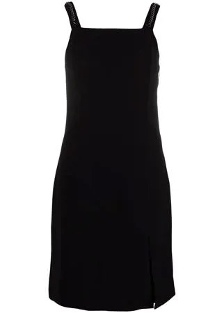 Armani Exchange платье миди с квадратным вырезом