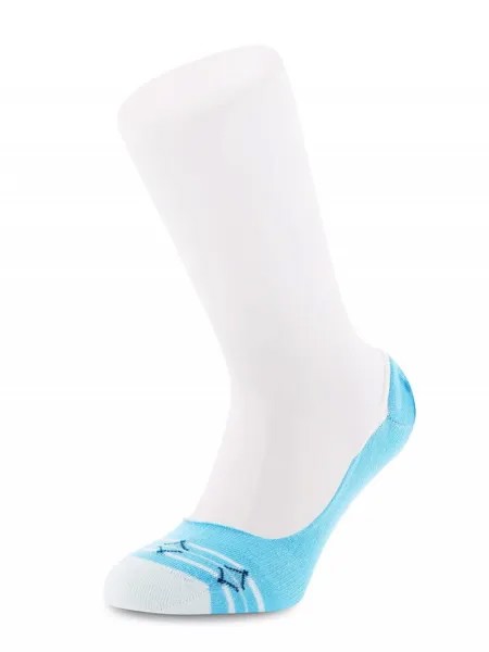 Следки женские SiS 5370 голубые 36-39