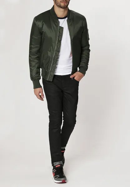 Бомбер Chaquetas Urban Classics BASIC, оливковый