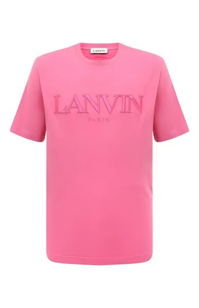 Хлопковая футболка Lanvin