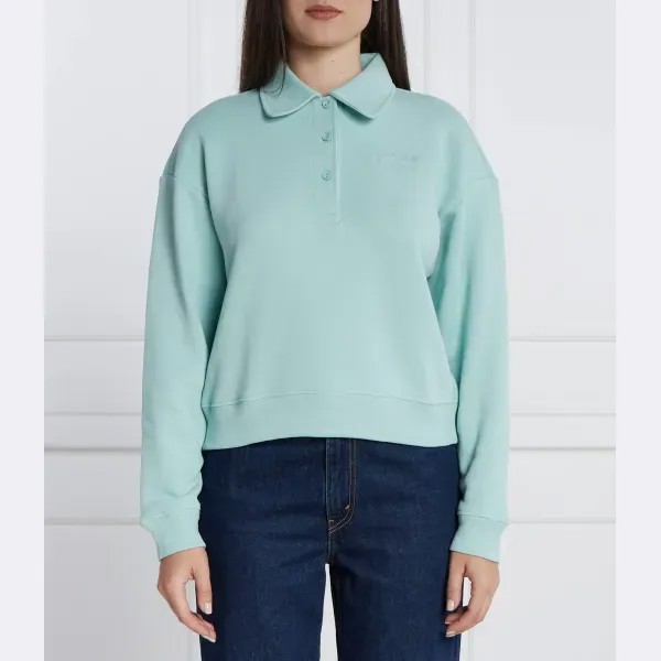 Рубашка поло стандартного кроя Lacoste, зеленый