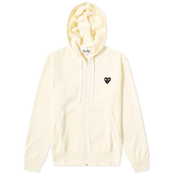 Толстовка Comme des Garçons Play Black Heart Back Print Zip Hoody