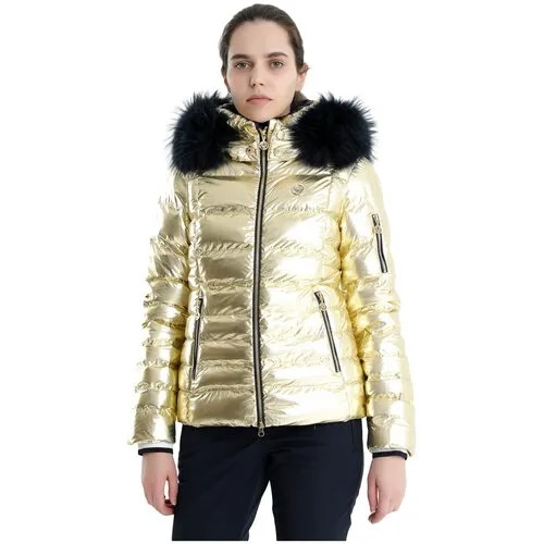 Куртка горнолыжная Sportalm 2020-21 Kyla Metallic m K+P Fur Gold (EUR:38)