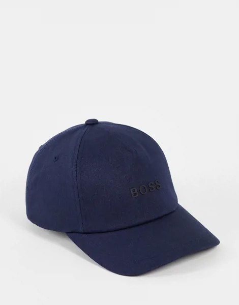 Темно-синяя кепка Boss Fresco-Темно-синий