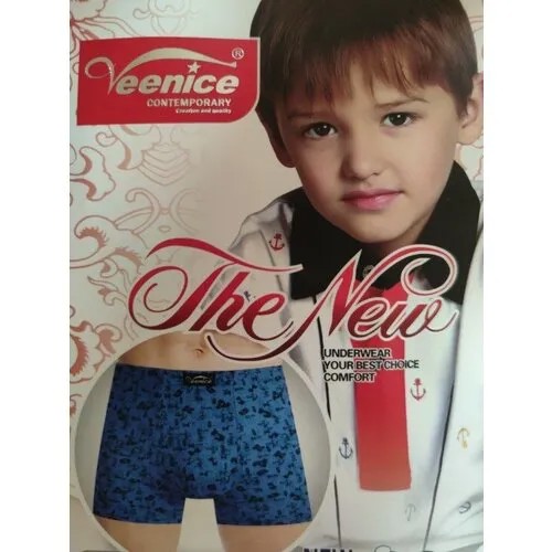Трусы  Veenice, 2 шт., размер M, зеленый, синий