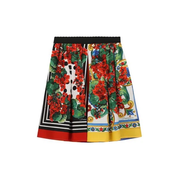 Хлопковая юбка Dolce & Gabbana