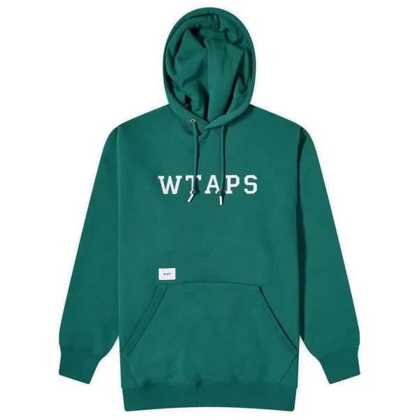 Толстовка Wtaps 04 Popover, зеленый