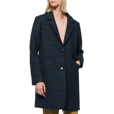Женское шерстяное пальто букле Marc New York Paige, карибский цвет, 2 года