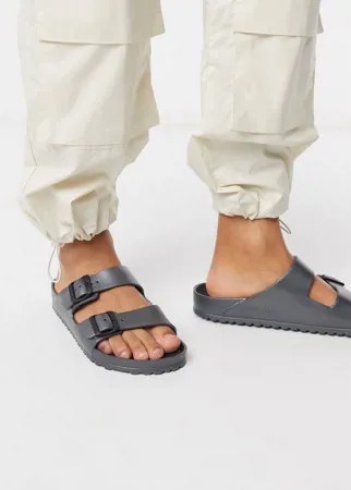 Сандалии антрацитового цвета из этиленвинилацетата Birkenstock-Серый