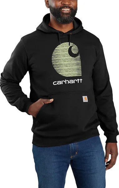 Толстовка Carhartt Rain Defender C Logo, черный