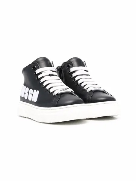 MSGM Kids кроссовки с логотипом