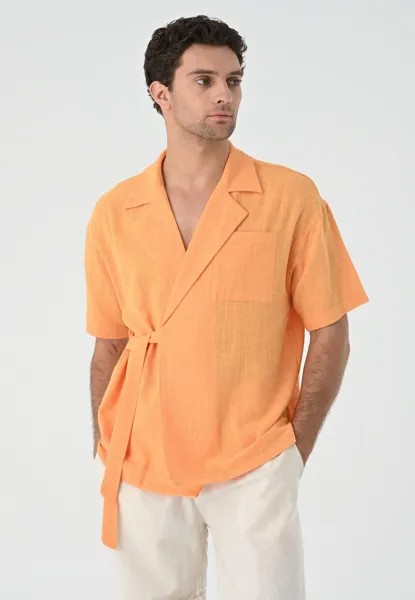 Рубашка SIDE TIE Antioch, цвет light mustard