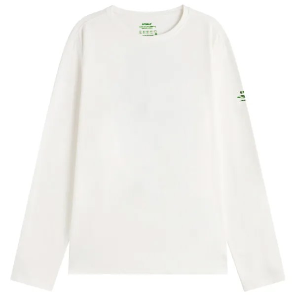 Лонгслив Ecoalf Liberalf Long Sleeve T Shirt, белый