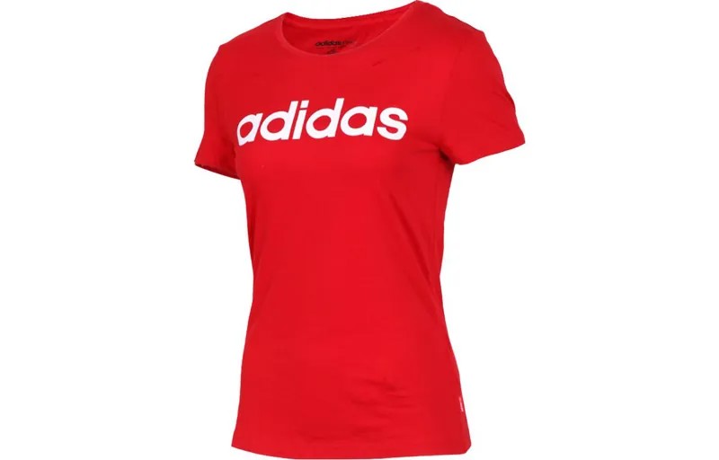 Футболка женская красная Adidas Neo