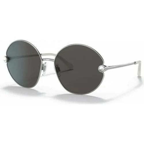 Солнцезащитные очки DOLCE & GABBANA DG 2282B 05/87, серый, серебряный