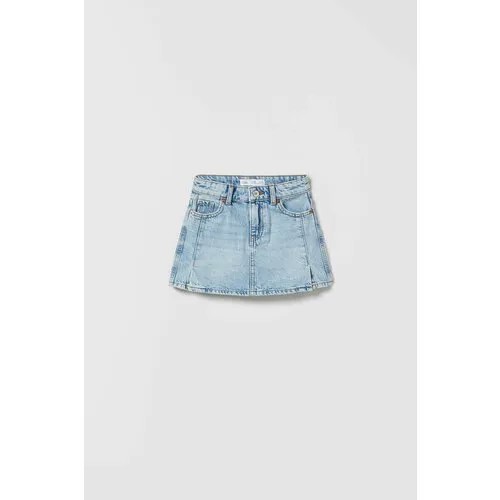 Юбка Zara, размер 13-14 лет, синий, голубой
