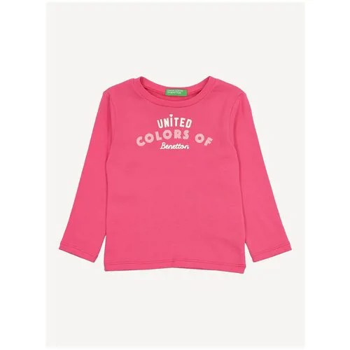 Лонгслив United Colors of Benetton для девочек 22A_3I9WG104K_33U_82