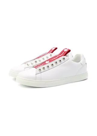 Кожаные кеды Dsquared2