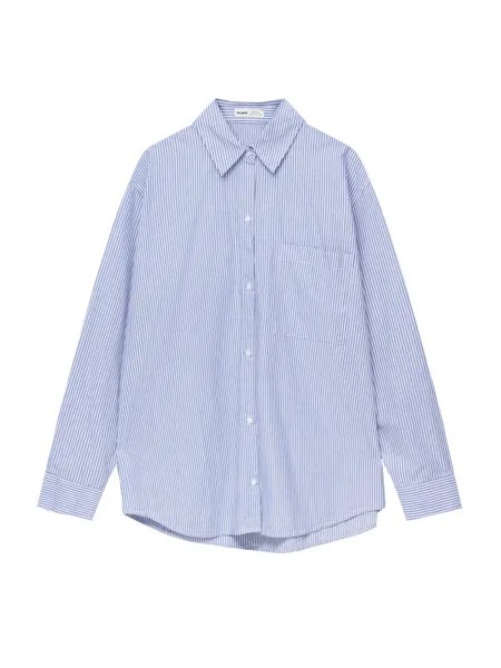 Блуза Pull&Bear, светло-синий