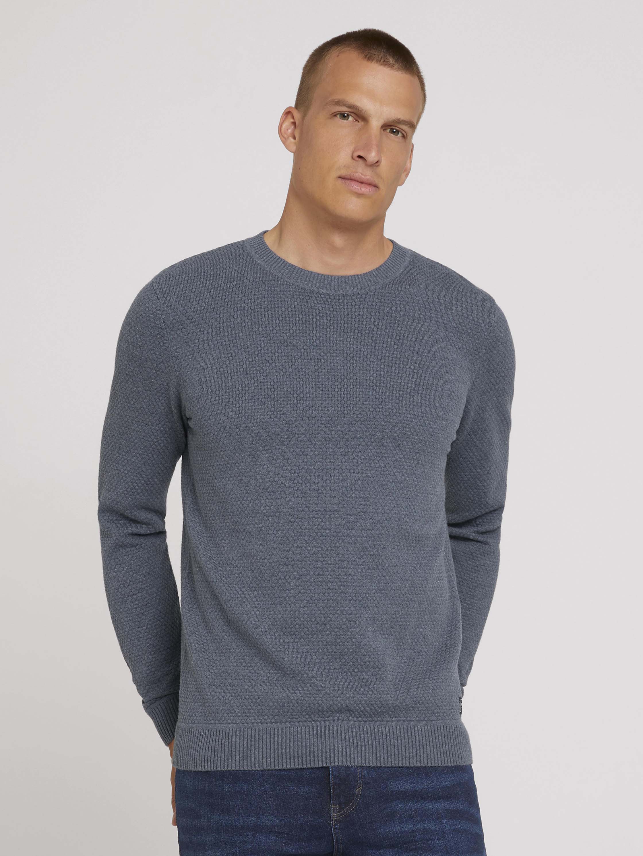 Джемпер мужской TOM TAILOR 1026500 синий M