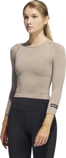 Лонгслив женский Adidas FORMOTION TEE бежевый L