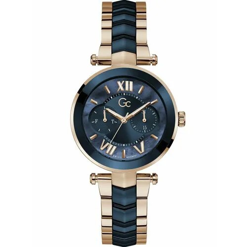 Наручные часы Gc Y92006L7MF, синий, золотой