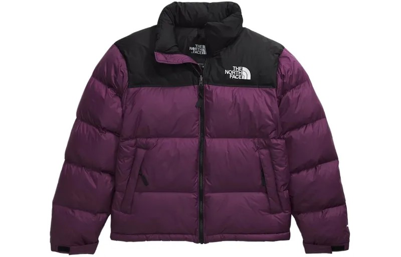 Пуховик мужской Фиолетовый/черный The North Face, фиолетовый/черный