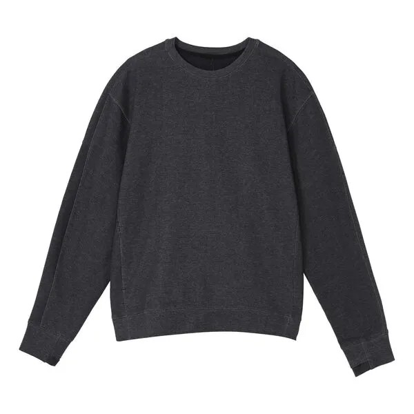 Толстовка Nike Yoga Solid Color Round Neck Casual Pullover Sports Sweatshirt Men's Black, черный
