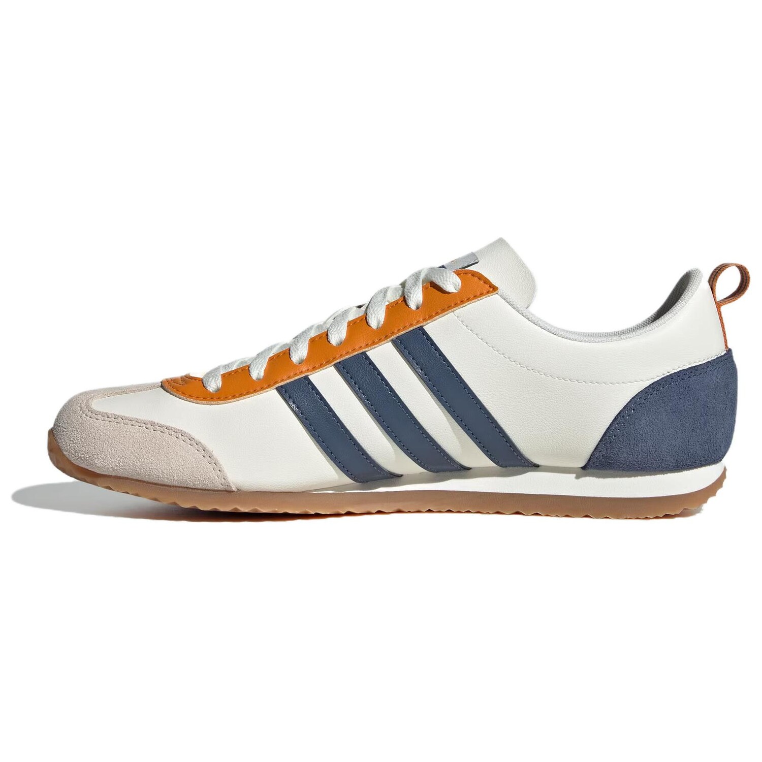 Кроссовки adidas VS JOG 2.0 Lifestyle Shoes Unisex Low-top Han Jade White / Gray Blue / Dark Olive Green, зеленый