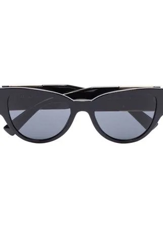 Versace Eyewear солнцезащитные очки с декором Medusa