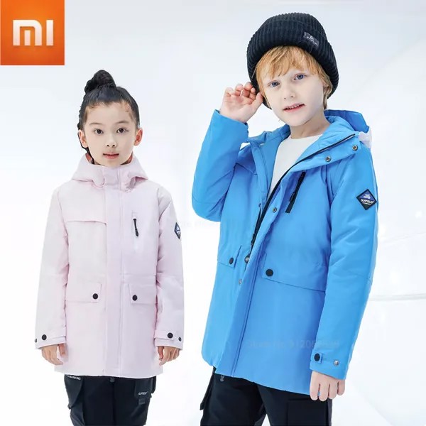 Детская куртка Xiaomi SUPIELD Aerogel для защиты от холода, парка для подростков, детская зимняя куртка, верхняя одежда для мальчиков и девочек, Осенне...