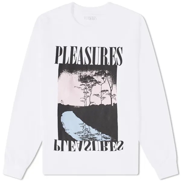 Футболка Pleasures Long Sleeve River Tee