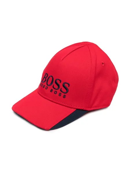 BOSS Kidswear кепка с вышитым логотипом