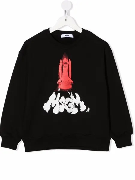 MSGM Kids толстовка с логотипом