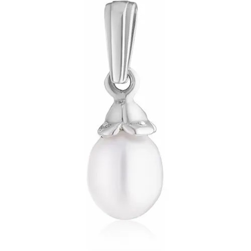 Подвеска серебряная с жемчугом арт. 2531340/9-7,0