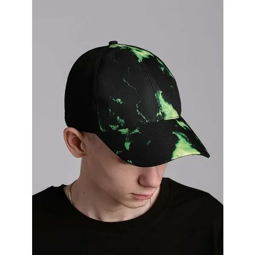 Бейсболка SEVERCLOTHING, размер 56-60, зеленый