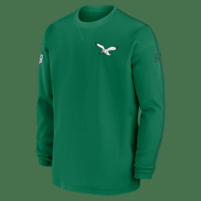 Топ Nike Philadelphia Eagles Logo Coach Men’s NFL Long-Sleeve Top, зеленый