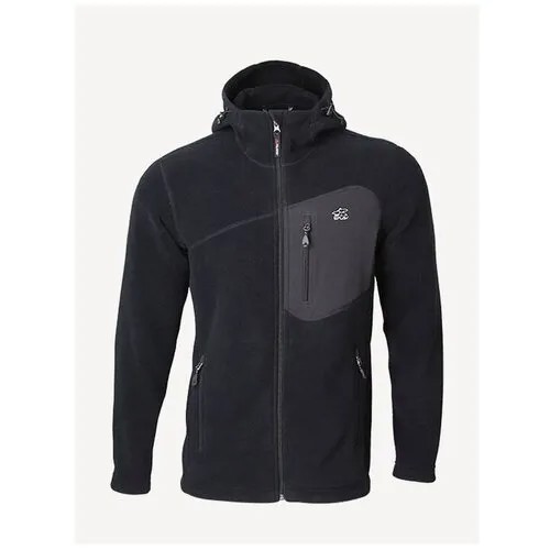 Куртка Сплав EL Capitan Polartec 200 с капюшоном черная 52/170-176