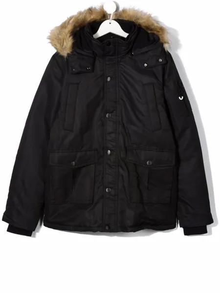 Diesel Kids парка JBerry с отделкой из искусственного меха