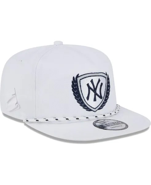 Мужская белая футболка New York Yankees Golfer 9FIFTY Snapback Hat New Era