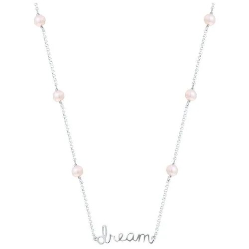 Колье из серебра 925 пробы с культивированным жемчугом PS151335N-1_KL_WP_001_WG ELEMENT47, длина 45 см.