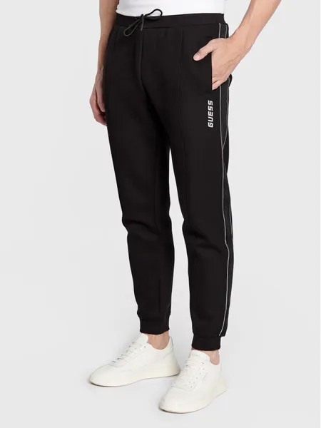 Спортивные брюки стандартного кроя Guess, черный