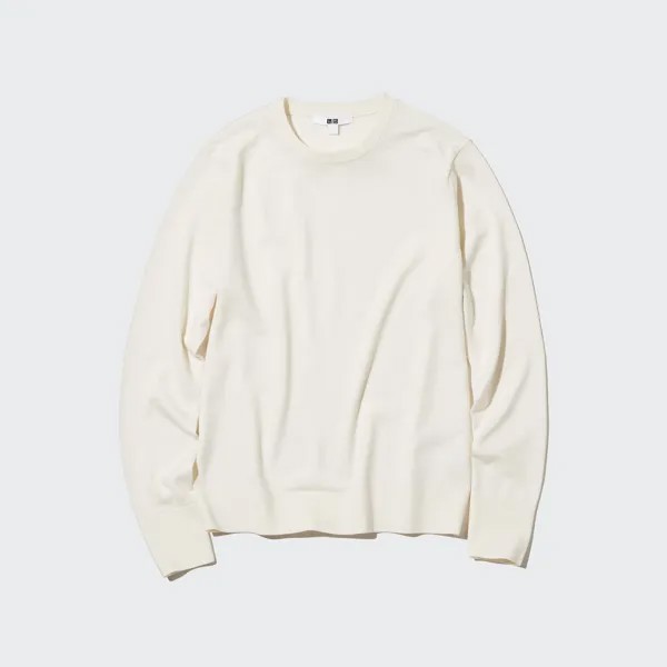 Джемпер женский UNIQLO 450509COL01 белый L (доставка из-за рубежа)