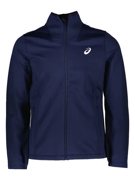 Спортивная куртка asics, темно-синий